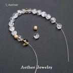 Natural Clear Quartz & Citrine Bracelet: Amplify Energy, Attract Abundance