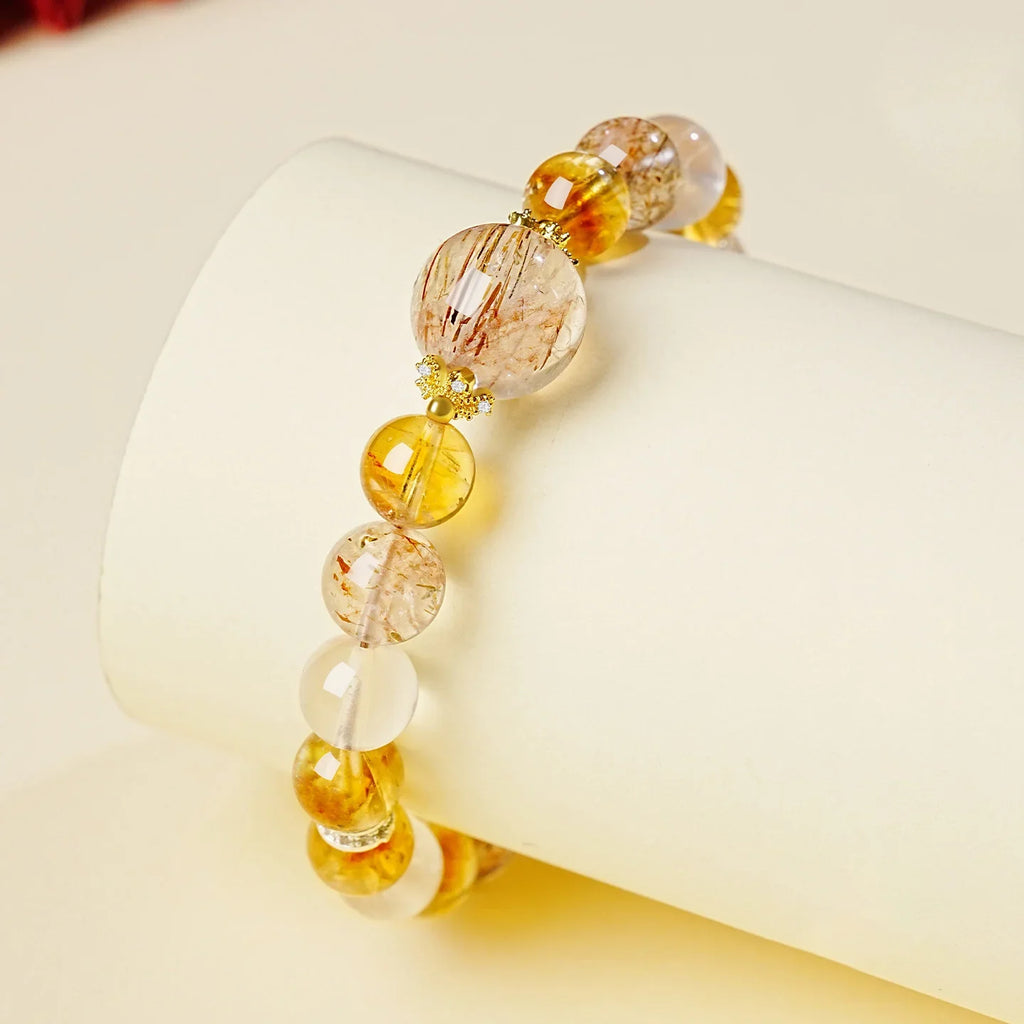 Feng Shui Crystal Bracelet for Wealth & Good Luck