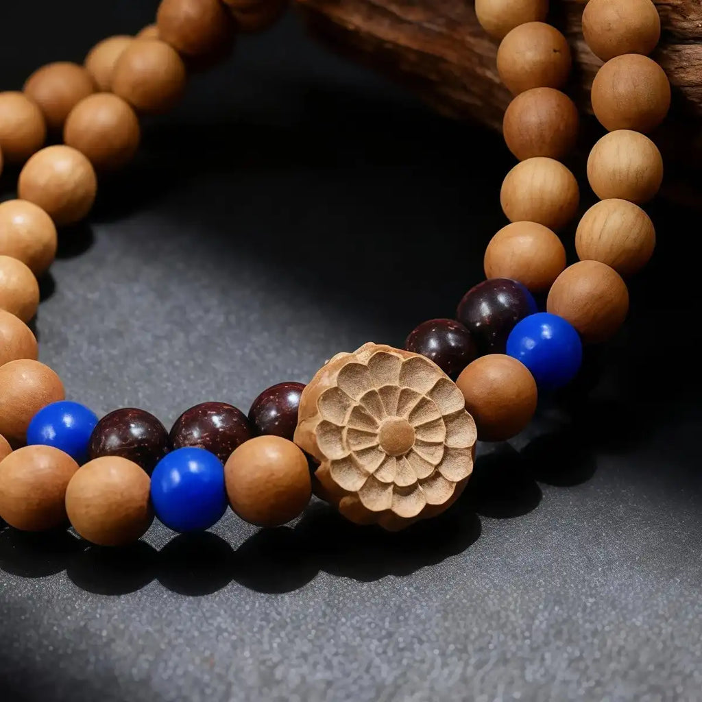 Tibetan Blessing – Buddhist Sandalwood Bracelet