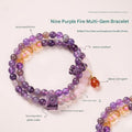 High-quality | Natural Amethyst Bracelet · Directly Sourced from the Origin