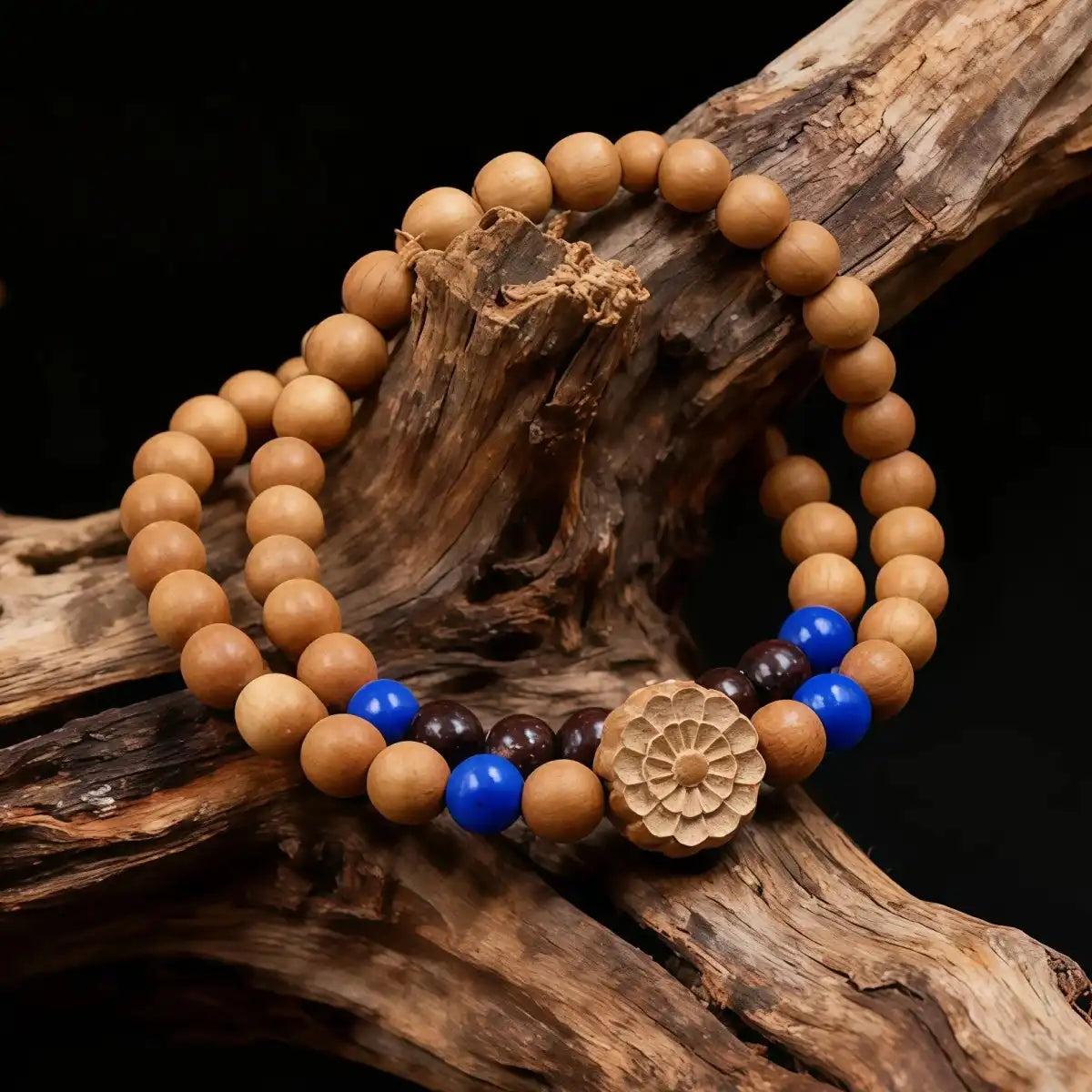 Tibetan Blessing – Buddhist Sandalwood Bracelet