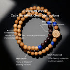 Tibetan Blessing – Buddhist Sandalwood Bracelet