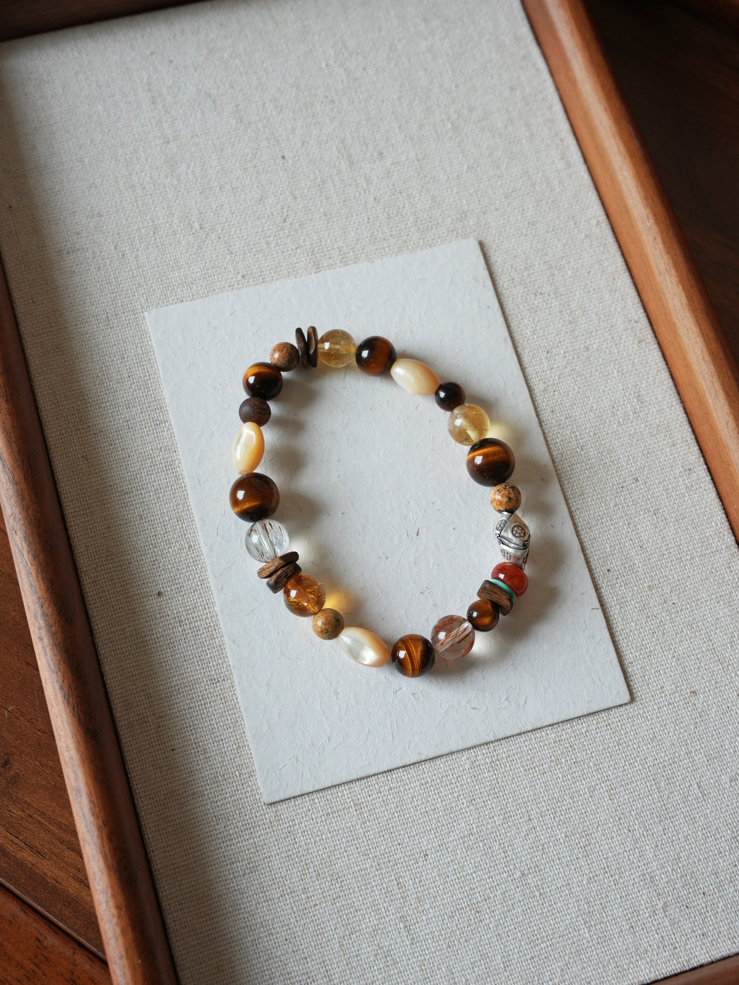 Original｜Handmade Multigem Bracelet, Wealth Abundance