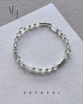 7A Faceted Clear Quartz & S925 Silver Bracelet for Clarity, Balance & Daily Wear