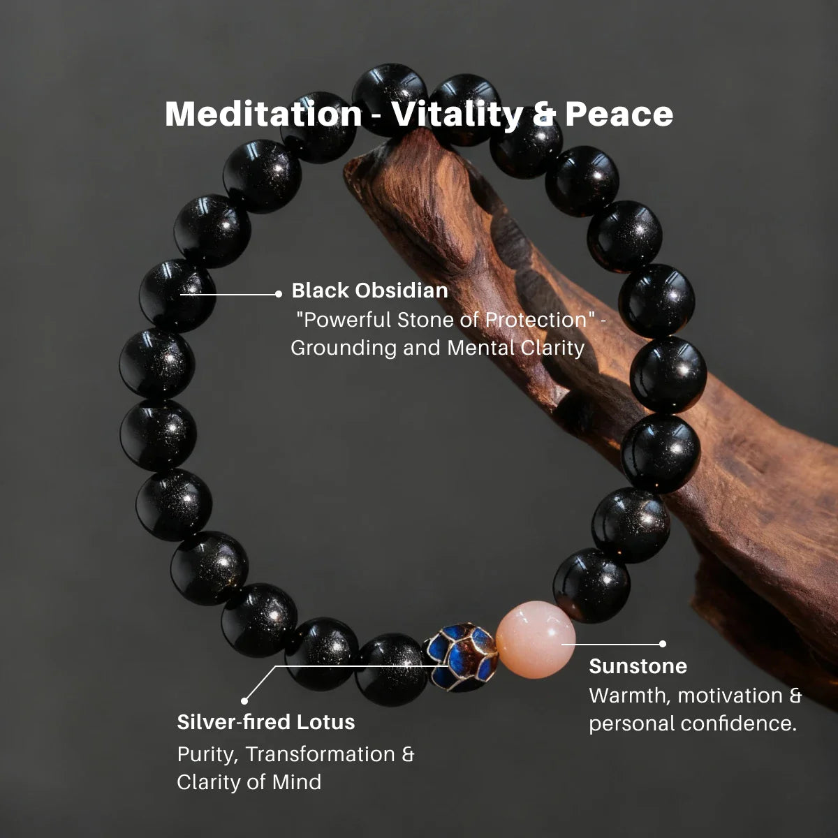 Protection & Inner Peace - Tibetan Meditation Bracelet