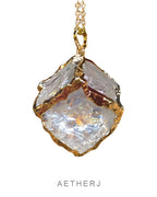 Himalayan White Quartz Point Pendant for Positive Energy & Inner Glow