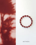 Natural High-Quality Garnet Bracelet for Vitality, Confidence & Love