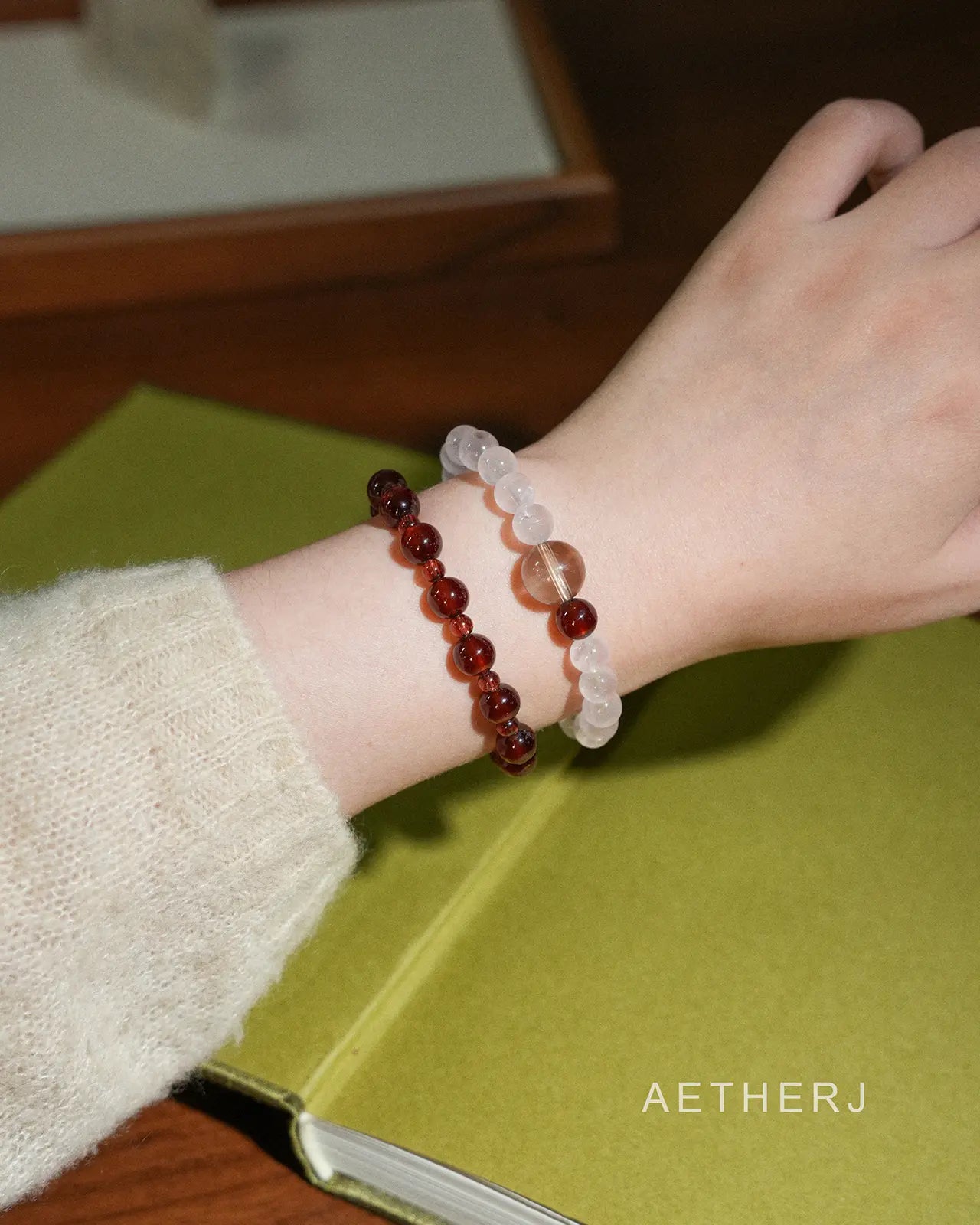 Natural Madagascar Pink Quartz Bracelet for Love, Balance & Protection