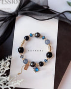 Black Obsidian Bracelet for Protection, Grounding & Daily Energy Shield