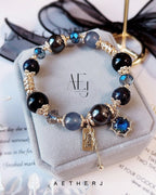 Black Obsidian Bracelet for Protection, Grounding & Daily Energy Shield