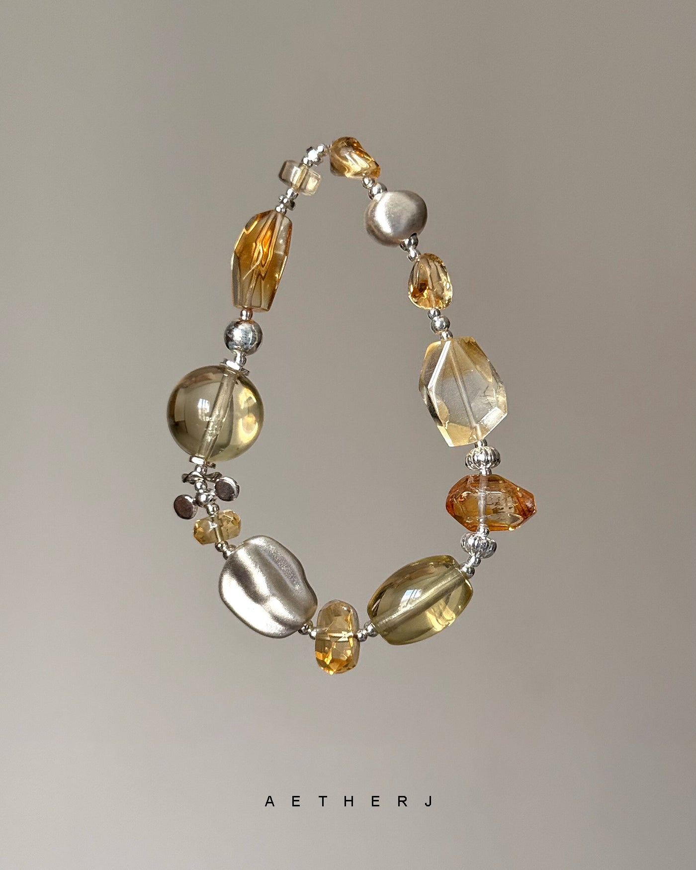 Brazilian Citrine Multi-Gem Bracelet for Wealth, Abundance & Daily Prosperity