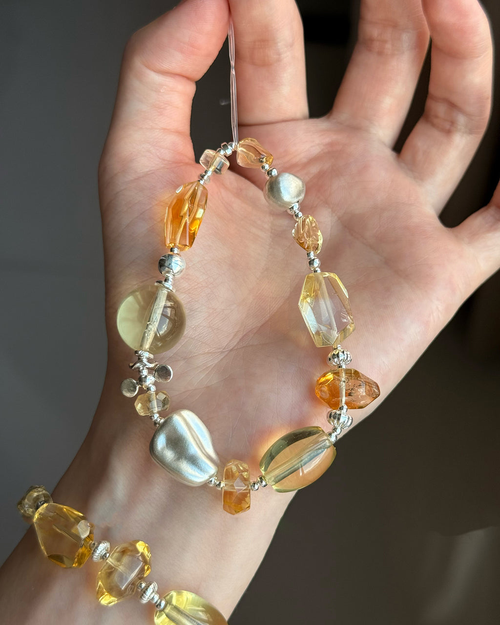 Brazilian Citrine Multi-Gem Bracelet for Wealth, Abundance & Daily Prosperity