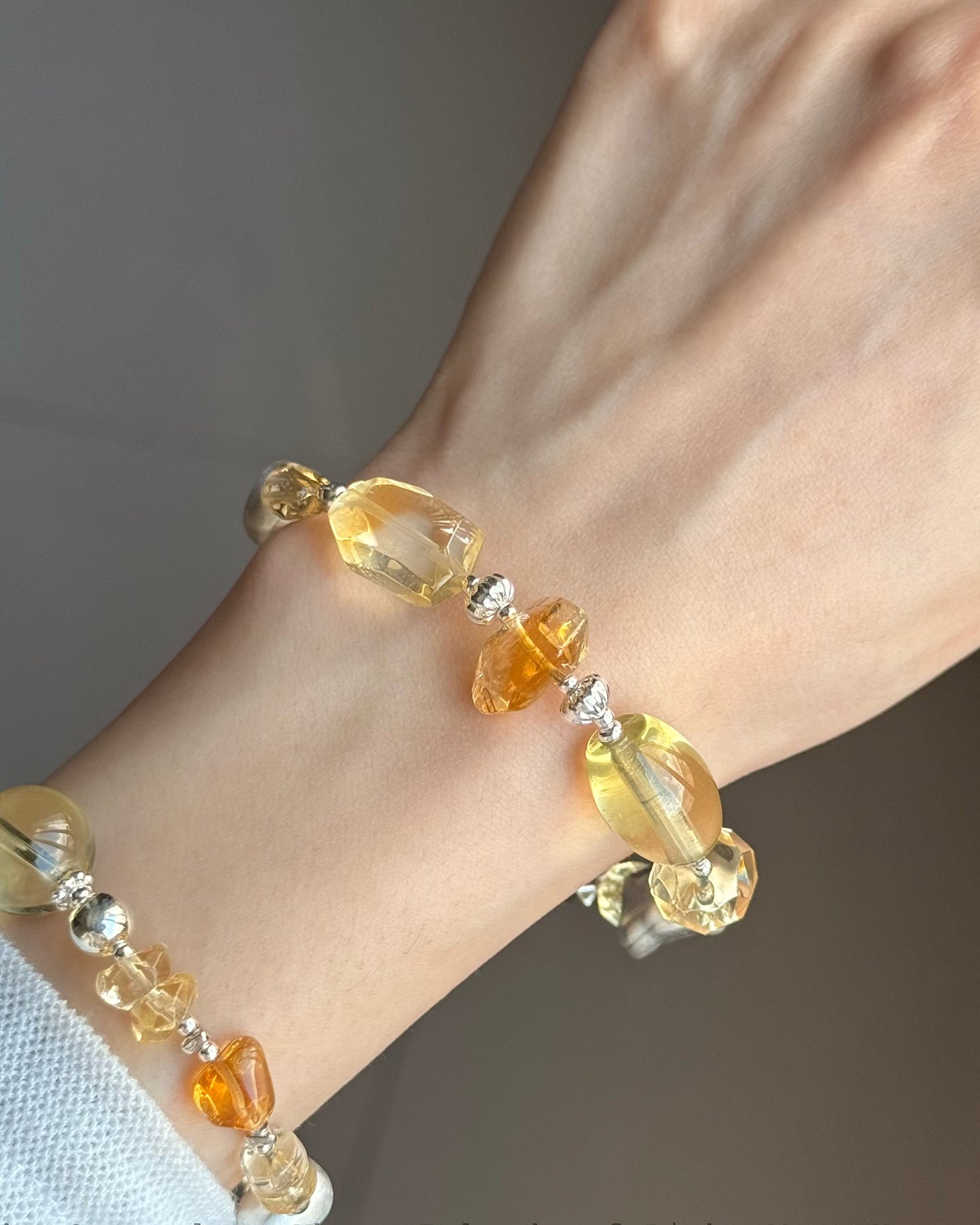 Brazilian Citrine Multi-Gem Bracelet for Wealth, Abundance & Daily Prosperity