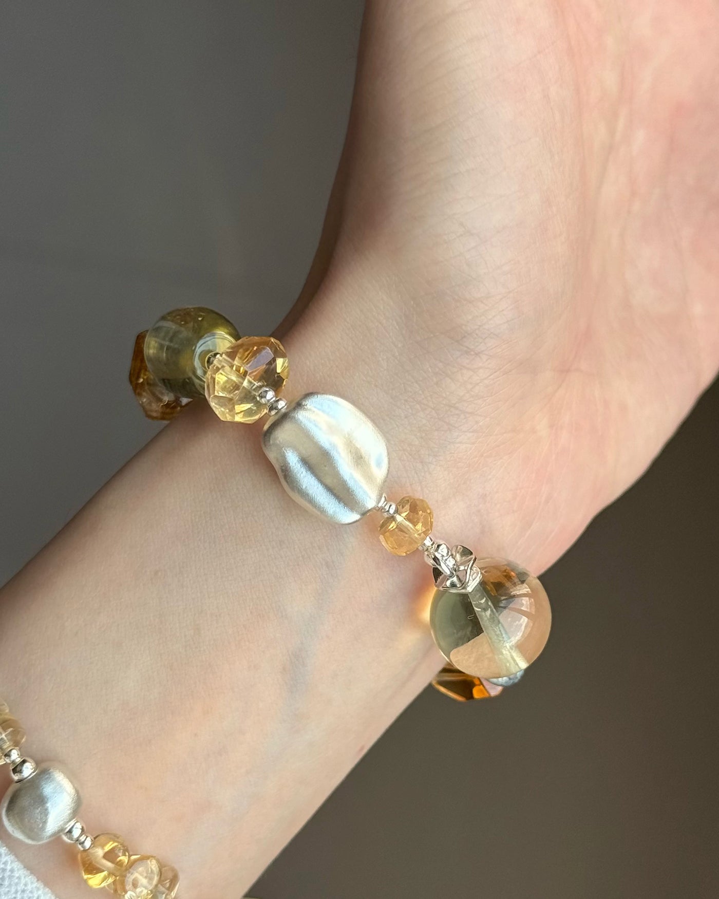 Brazilian Citrine Multi-Gem Bracelet for Wealth, Abundance & Daily Prosperity