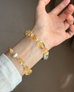 Brazilian Citrine Multi-Gem Bracelet for Wealth, Abundance & Daily Prosperity