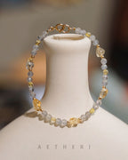 Citrine & Moonstone Bracelet for Abundance, Intuition & Daily Radiance