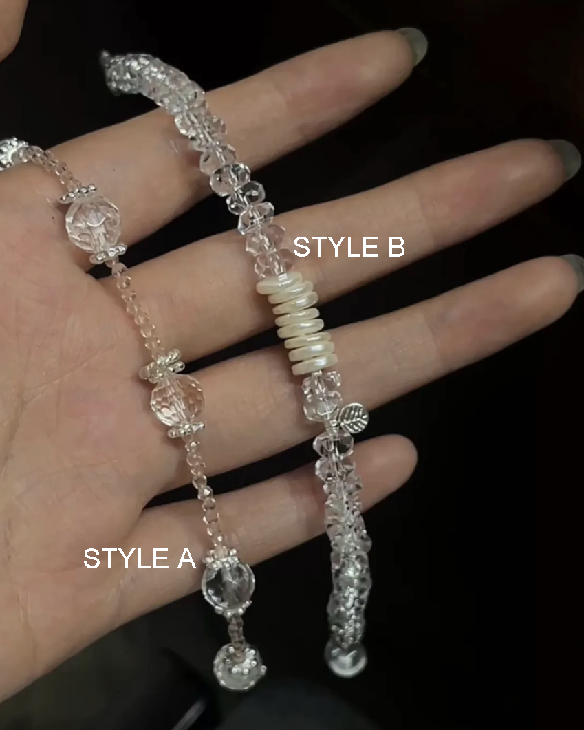 Clear Quartz & Pearl Bracelet for Elegance, Clarity & Everyday Grace