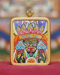 Tibetan Hand-painted TARA Wealth Deity Thangka