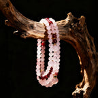 Healing & Love – Rose Quartz Amulet Bracelet