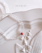 Natural AA Clear Quartz Necklace for Love & Spiritual Connection