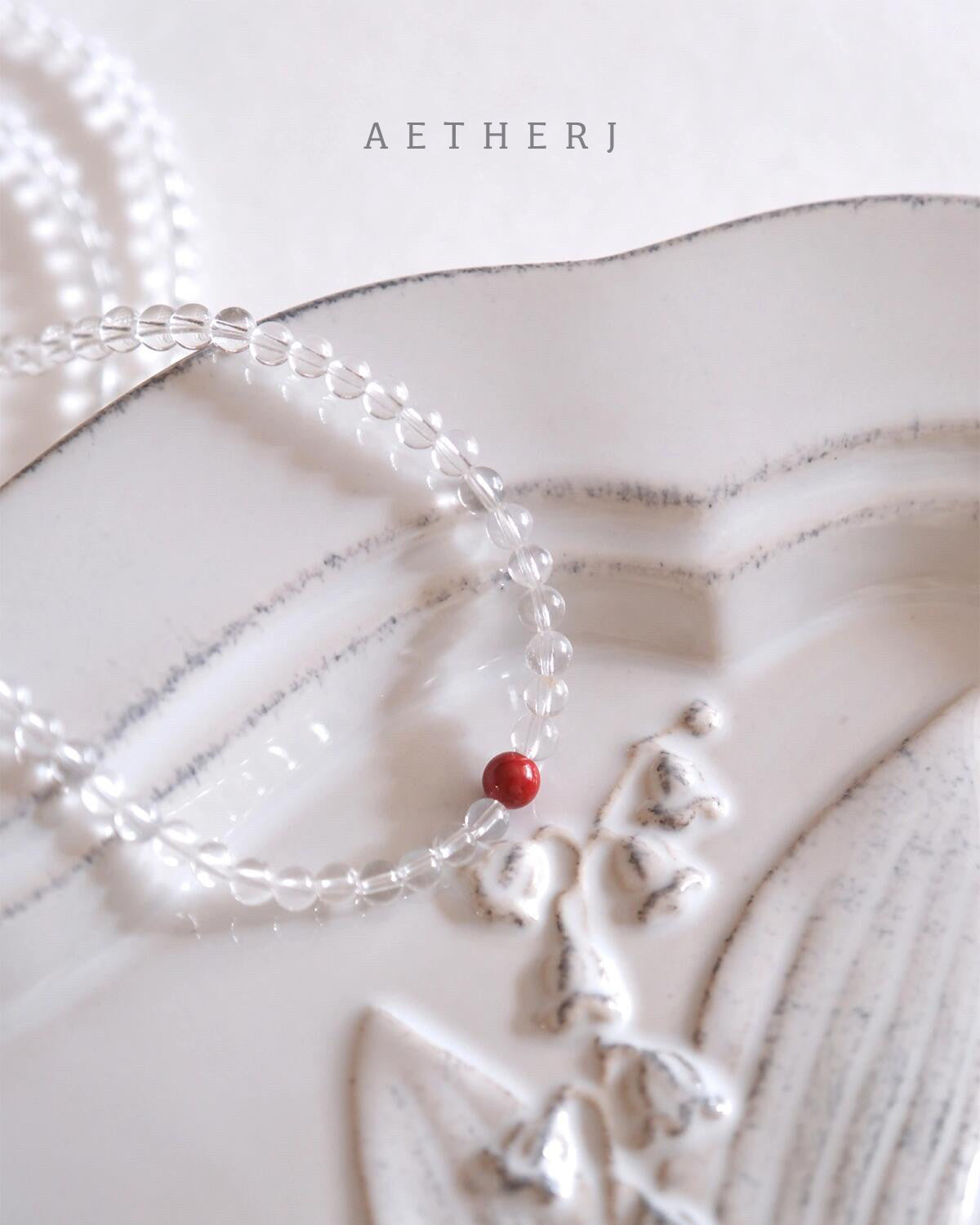 Natural AA Clear Quartz Necklace for Love & Spiritual Connection