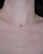 Natural AA Clear Quartz Necklace for Love & Spiritual Connection