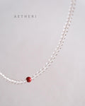 Natural AA Clear Quartz Necklace for Love & Spiritual Connection