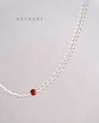 Natural AA Clear Quartz Necklace for Love & Spiritual Connection