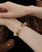 Natural Citrine Chip Crystal Bracelet for Abundance, Joy & Daily Wear