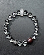 Natural White Crystal Bracelet - Energy Cleansing Healing Gift for Women & Friends