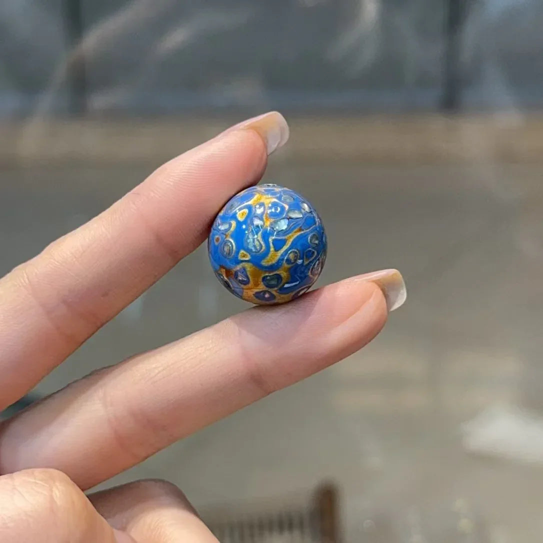 Mother-of-Pearl Lacquer Beads