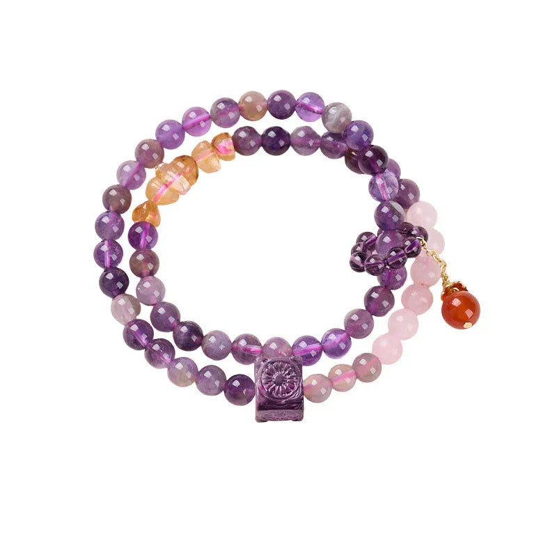 High-quality | Natural Amethyst Bracelet · Directly Sourced from the Origin