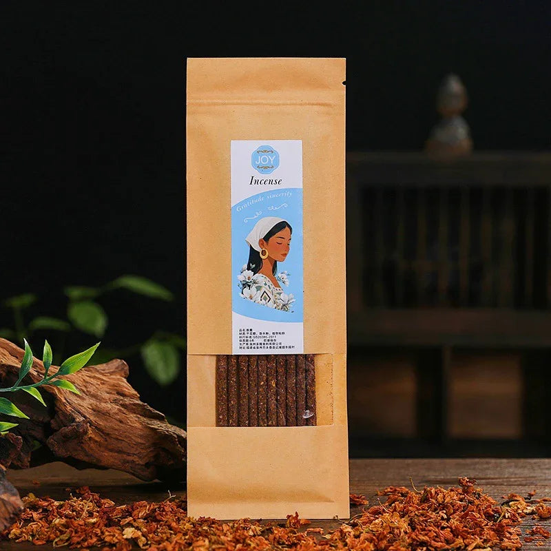 Bestselling! Hand-Rolled Incense Sticks in Rose, Lavender, and Osmanthus.