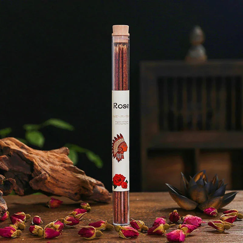 Bestselling! Hand-Rolled Incense Sticks in Rose, Lavender, and Osmanthus.