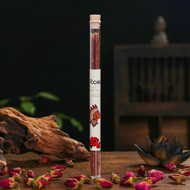 Bestselling! Hand-Rolled Incense Sticks in Rose, Lavender, and Osmanthus.