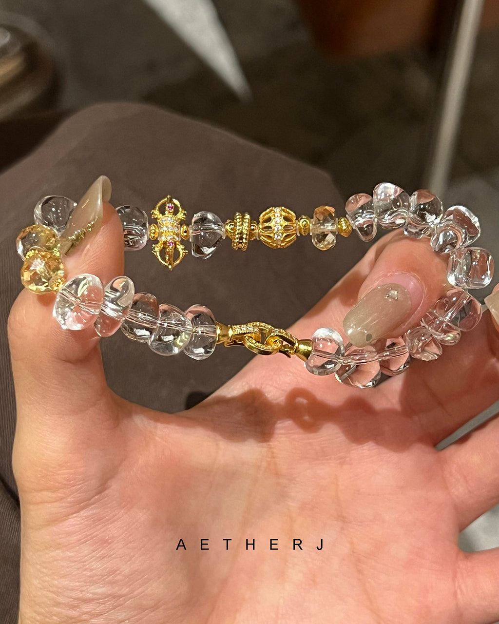 Raw Clear Quartz Chip & Sterling Silver Bracelet for Clarity, Purity & Natural Elegance