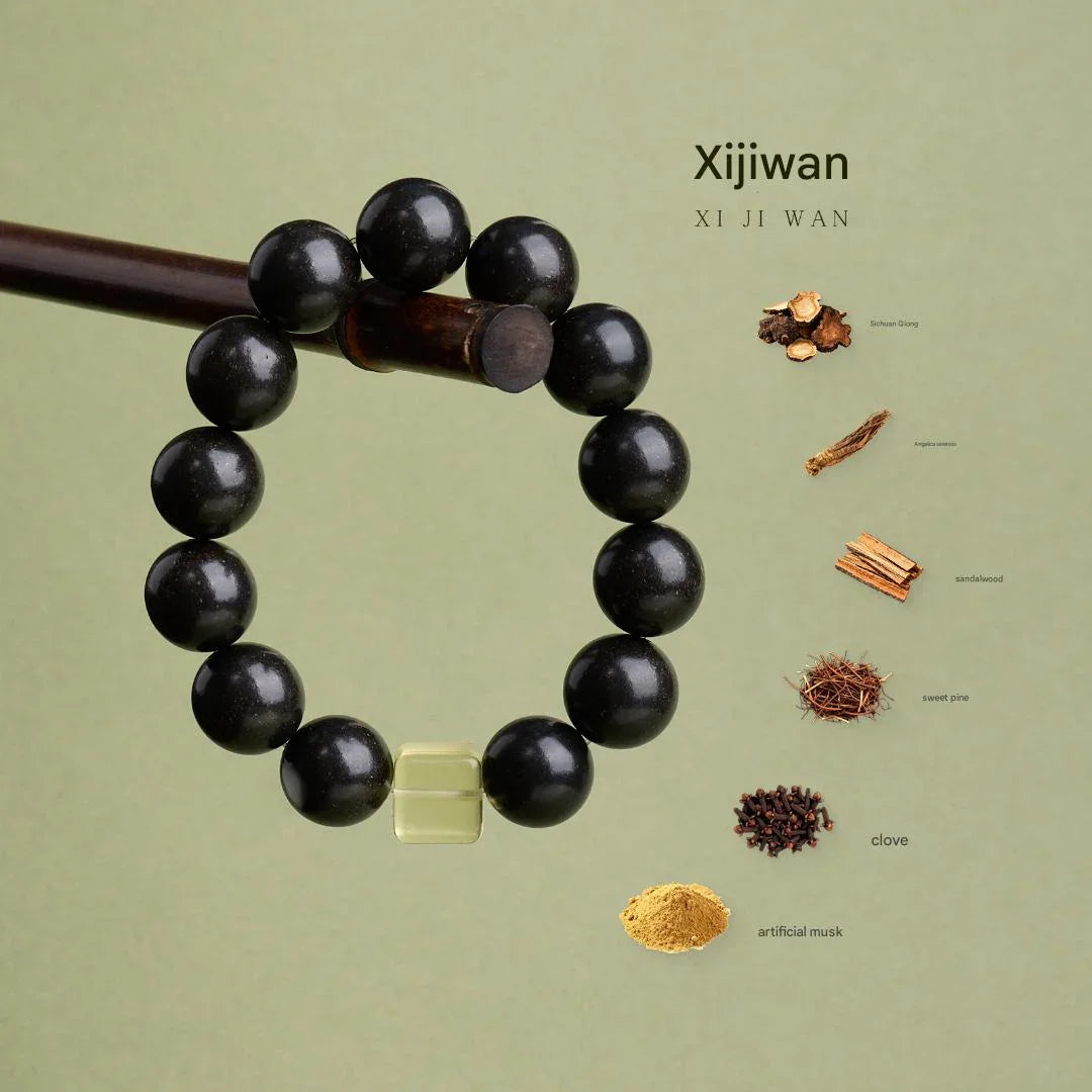 Natural fragrant bead bracelet | Made from natural Chinese herbal medicine