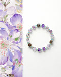Amethyst Agarwood Amazonite Bracelet｜3-in-1 Energy for Clarity & Calm