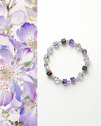 Amethyst Agarwood Amazonite Bracelet｜3-in-1 Energy for Clarity & Calm