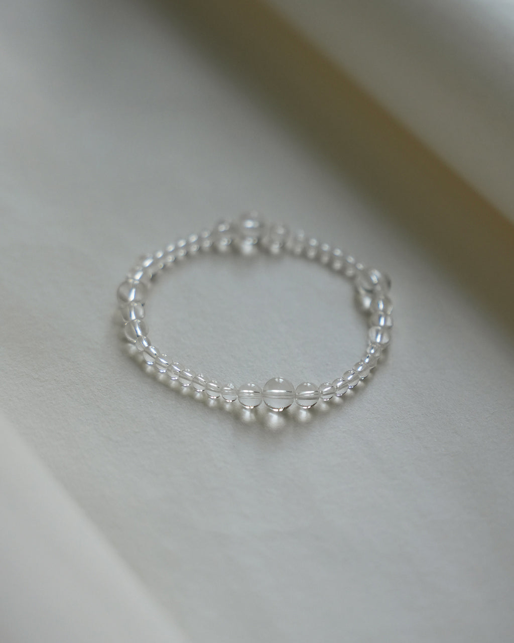 Natural Clear Quartz Bracelet ｜ For Energy Balance & Focus ｜ Daily Wear Jewelry