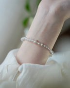 Natural Clear Quartz Bracelet ｜ For Energy Balance & Focus ｜ Daily Wear Jewelry