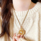 Fortune Alignment - Eight-Treasure Compass Rotatable Necklace