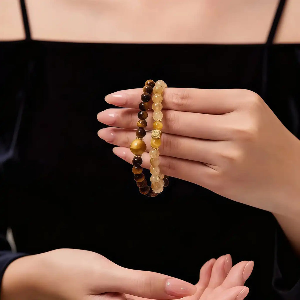 Flow of Abundance - Golden Glow Tiger’s Eye Bracelet